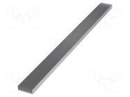 Heatsink: extruded; grilled; natural; L: 1000mm; W: 75mm; H: 25mm FISCHER ELEKTRONIK