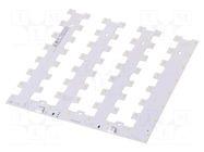 LED strip; W: 260mm; L: 261.5mm; No.of diodes: 64; CRImin: 80; 4000K PHILIPS