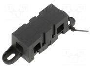 Fuse holder; 500A; M6 screw; Leads: solder lugs M6; UL94V-2; 70V LITTELFUSE