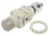 Compressed air filter/regulator; 850l/min; Working press: 10bar SMC