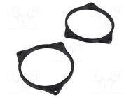 Spacer ring; 100mm; BMW; BMW 3 (E90/E91) 2005->2012; 2pcs; PETG BASSER