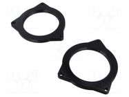 Spacer ring; 87mm; BMW; BMW 3 (E90/E91) 2005->2012; 2pcs; PETG BASSER