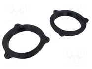 Spacer ring; 165mm; Renault; Renault Master III  2010->; 2pcs. BASSER