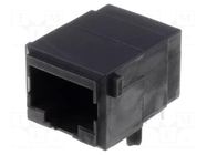 Connector: RJ45; socket; PIN: 8; Cat: 5e; low profile; 8p8c; on PCBs TE Connectivity