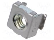 Nut; cage; M6; zinc plated steel; ISO 4042 BOSSARD