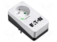 Plug socket strip: protective; Sockets: 1; 250VAC; 16A; IP20 EATON ELECTRIC
