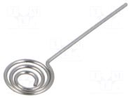 Spring contact; A23,A27,AAA,AAAA,N; Batt.no: 1; PCB,THM,pin KEYSTONE