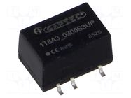 Converter: DC/DC; 1W; Uin: 3.3VDC; Uout: 5VDC; Iout: 200mA; SMT8; SMD GAPTEC Electronic