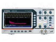 Oscilloscope: digital; Ch: 2; 100MHz; 1Gsps; 20Mpts; colour,LCD 7" GW INSTEK