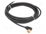 Cable: for sensors/automation; M12; PIN: 12; angled; 5m; plug; 30VDC LUMBERG AUTOMATION