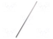 Heatsink: extruded; grilled; natural; L: 1000mm; W: 13.5mm; raw FISCHER ELEKTRONIK