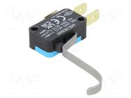 Microswitch SNAP ACTION; 6A/250VAC; SPDT; ON-(ON); Pos: 2; IP20 EMAS