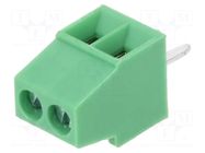 Connector: terminal block; VN; 6A; 150V; terminal; PIN: 2; on PCBs AMPHENOL ANYTEK