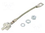 Diode: rectifying; 1.2kV; 70A; anode to stud; DO203AB,DO5; 1.35V VISHAY