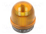 Signaller: lighting; continuous light; orange; 12÷230VDC; IP65 WERMA