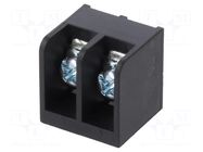 Connector: terminal block; YK; 10A; 250V; terminal; PIN: 2; on PCBs AMPHENOL ANYTEK