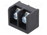 Connector: terminal block; YK; 20A; 300V; terminal; PIN: 2; on PCBs AMPHENOL ANYTEK