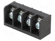 Connector: terminal block; YK; 30A; 300V; terminal; PIN: 4; on PCBs AMPHENOL ANYTEK