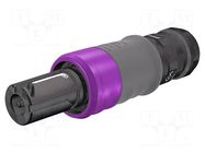 Connector: AC supply; screw terminal (AxiClamp); female; 16BL STÄUBLI