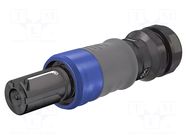 Connector: AC supply; screw terminal (AxiClamp); female; 16BL STÄUBLI