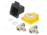 Charging socket USB type A double PCE