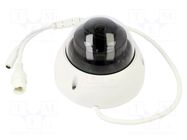 Camera: CCTV IP; Dim: Ø109.9x81mm; white-black; -40÷60°C; IP67 DAHUA