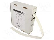 Heat shrink sleeve; glueless; 2: 1; 12.7mm; L: 5m; white TASKER