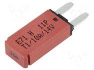 Fuse: resettable; 10A; 14VDC; automotive; MINI GLOSO