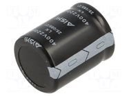 Capacitor: electrolytic; SNAP-IN,THT; 220uF; 400VDC; Ø35x60mm AISHI