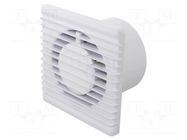 Fan: AC; axial; 230VAC; 93m3/h; 26dBA; slide; 2400rpm; 135x135x79mm ORNO
