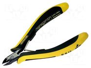 Pliers; side,cutting,miniature; ESD; return spring; 120mm BERNSTEIN