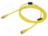 Cable: for sensors/automation; M12; PIN: 5; 3m; plug; 60VDC; 50VAC LUMBERG AUTOMATION