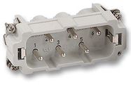 HEAVY DUTY INSERT, PLUG, 40+PE POS, 10A