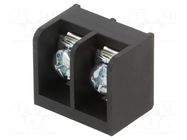 Connector: terminal block; YK; 30A; 300V; terminal; PIN: 2; on PCBs AMPHENOL ANYTEK