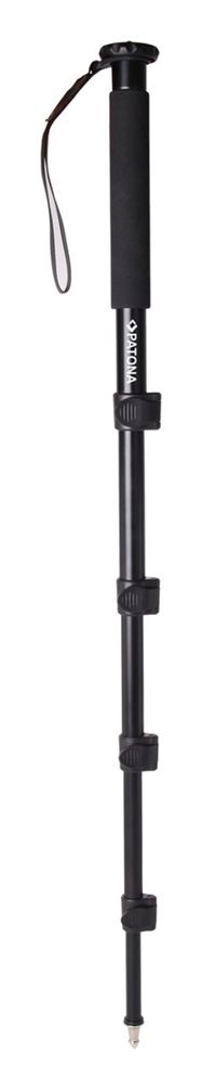 PATONA Premium telescopic monopod tripod GEZI MONO ONE up to 155cm length incl. bag, PATONA