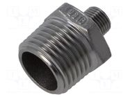 Splice terminal: nipple; male-male,reductive; max.10.5bar; G316 GEBO