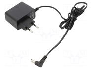 Power supply: switching; mains,plug-in; 15VDC; 1A; 15W; 84%; angled ESPE