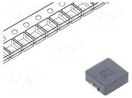 Inductor: wire; SMD; 2.2uH; ±20%; M; 13.5x12.5x4.8mm JANTEK