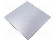 Decorative panel; metal; aluminium; 170x170x10mm ORNO
