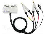 Test acces: test adapter; 2m; Structure: Kelvin probe; 42V; 0÷55°C MICROTEST