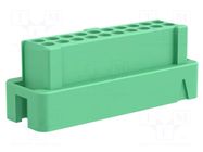 Connector: wire-wire/PCB; plug; female; PIN: 20; Gecko; 2A; 450V HARWIN