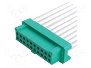 Connector: wire-wire/PCB; plug; female; PIN: 6; Gecko; 2A; 450V; 2x3 HARWIN