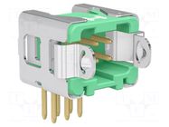 Connector: wire-wire/PCB; socket; male; PIN: 6; Gecko; 2A; 450V; THT HARWIN