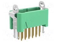 Connector: wire-wire/PCB; socket; male; PIN: 12; Gecko; 2A; 450V HARWIN