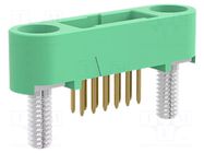 Connector: wire-wire/PCB; socket; male; PIN: 12; Gecko; 2A; 450V HARWIN