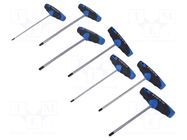 Kit: screwdrivers; Torx; Kind of holder: T; 120mm; 7pcs. GEDORE
