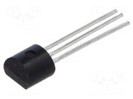 IC: temperature sensor; -40÷125°C; TO92; THT; Interface: analog TEXAS INSTRUMENTS