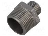 Splice terminal: nipple; male-male,reductive; max.10.5bar; G316 GEBO