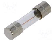 Fuse: fuse; 63mA; 250VAC; time-lag; cylindrical,glass; 5x20mm; S506 EATON/BUSSMANN