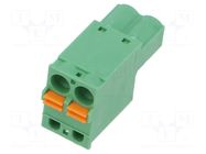 Connector: pluggable terminal block; plug; female; HW; 10A; 300V AMPHENOL ANYTEK